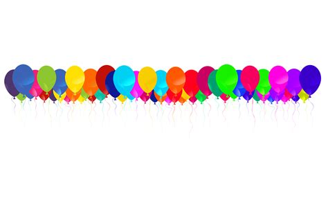 balloon border clip art free.